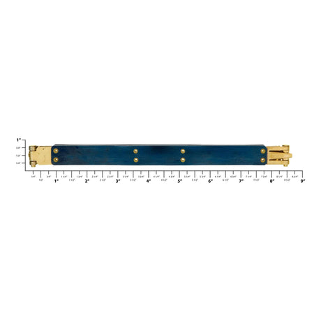 8" Facile Hexagonal Frame With Brass Hinges, Steel