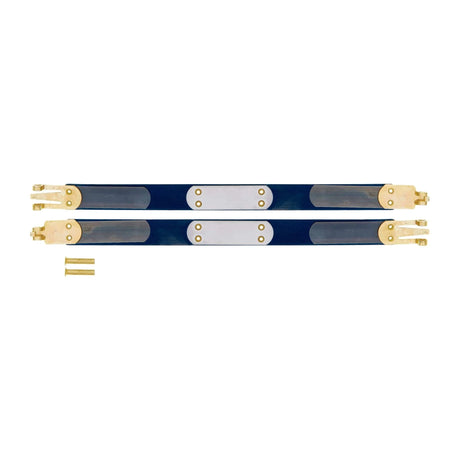 9", Facile Hexagonal Frame with Brass Hinges, Steel