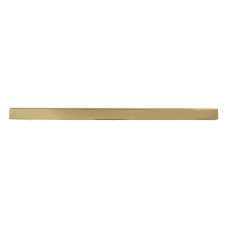 9 3/8" Gold, Purse Flap Edge, Zinc Alloy