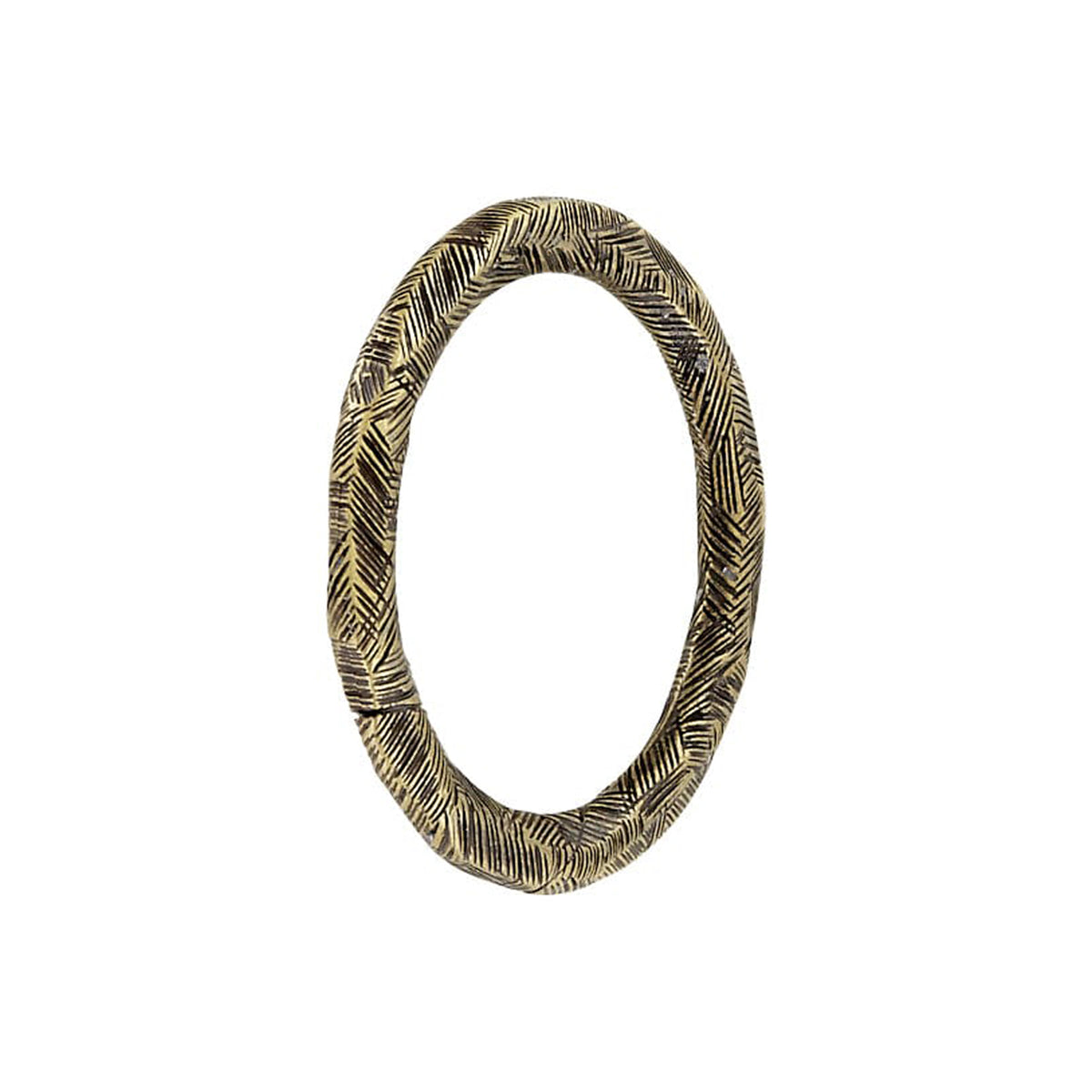 1 1/2" Antique Brass, Round Ring, Zinc Alloy