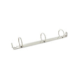1 1/2" Nickel, 3-Ring Binder, Steel