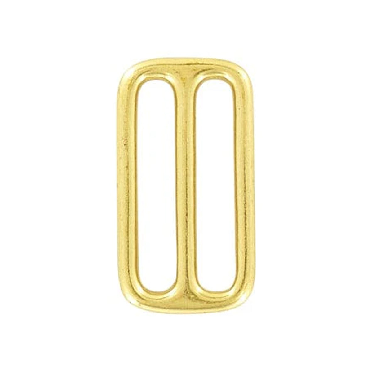 1 1/2" Shiny Brass, Cast Tri Glide Slide, Solid Brass
