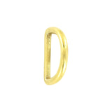 1 1/4" Brass, Cast D-Ring, Solid Brass