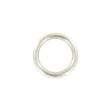 1 1/4" Shiny Nickel, Cast Round Ring, Zinc Alloy