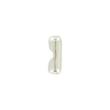 1/2" Nickel, Beaded End Connectors, Steel