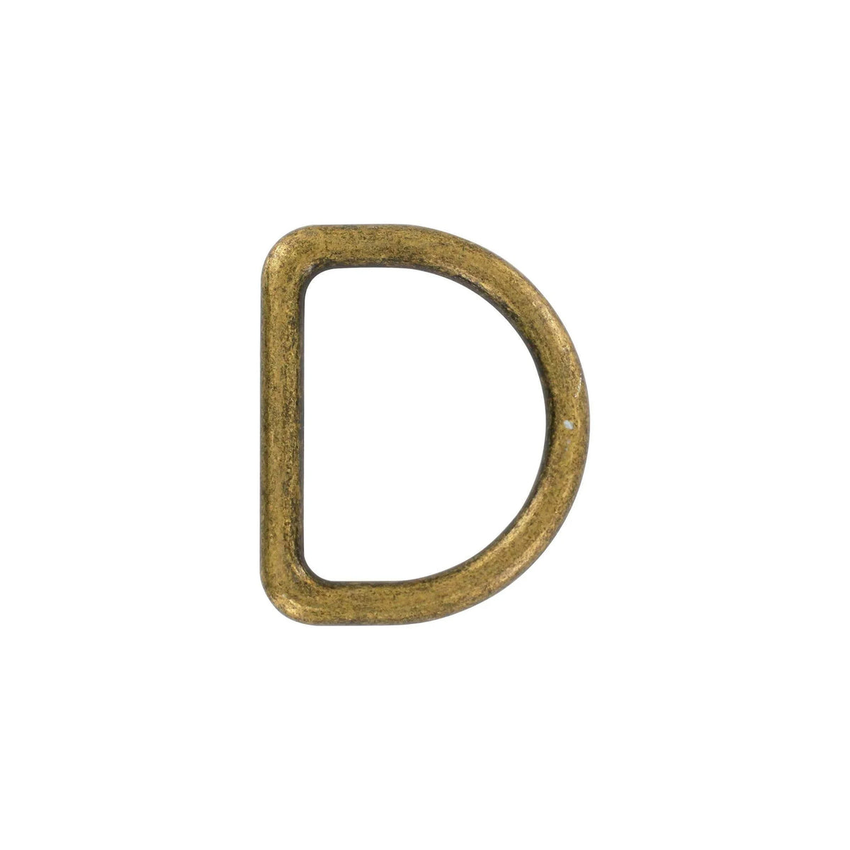 1 7/8" Antique Brass, Cast D-Ring, Zinc Alloy