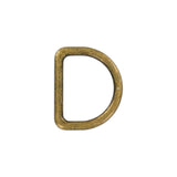 1 7/8" Antique Brass, Cast D-Ring, Zinc Alloy