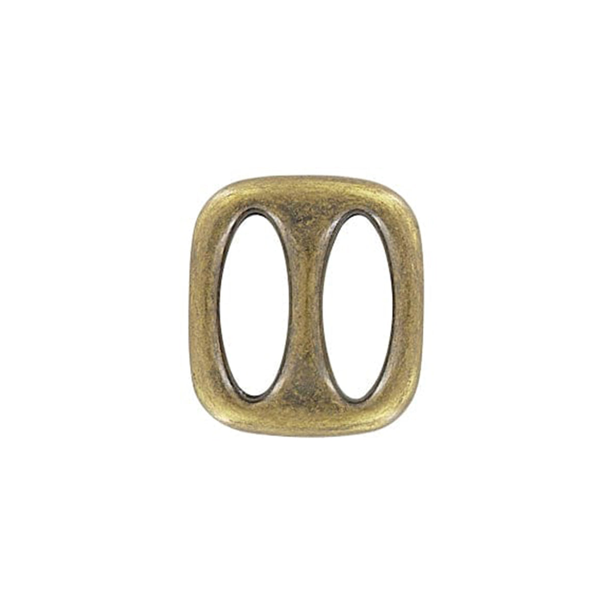 1" Antique Brass, Cast Slide Ring, Zinc Alloy