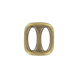 1" Antique Brass, Cast Slide Ring, Zinc Alloy