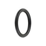 1" Matte Black, Welded Round Ring, Zinc Alloy