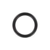 1" Matte Black, Welded Round Ring, Zinc Alloy