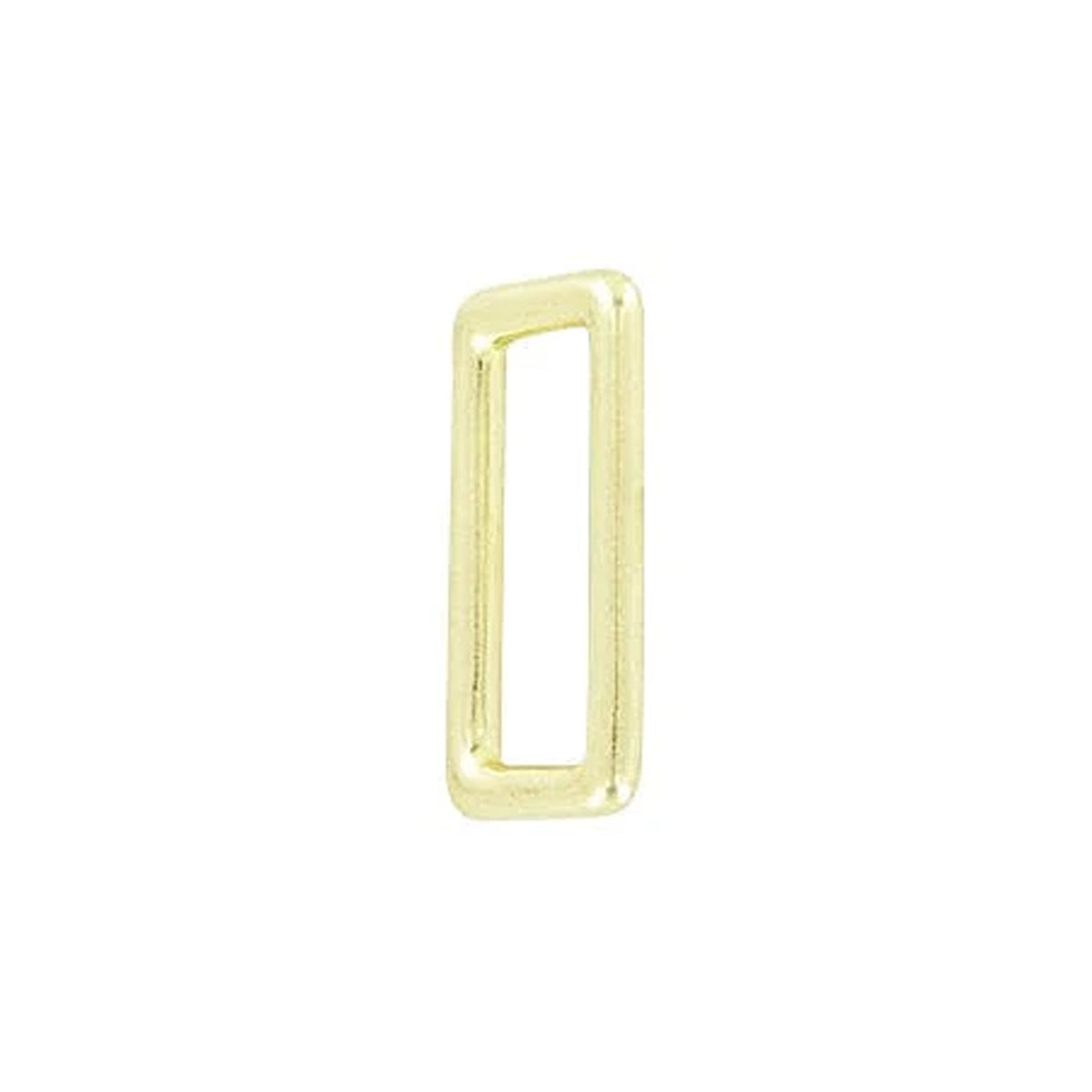 1" Brass, Cast Rectangular Ring, Solid Brass