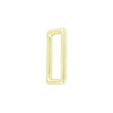 1" Brass, Cast Rectangular Ring, Solid Brass