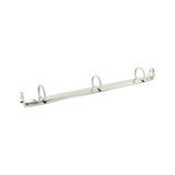 1"Nickel, 3-Ring Binder, Steel