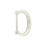 1" Shiny Nickel, Decorative Dee Ring, Zinc Alloy