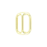 1" Shiny Gold, Concave Slide, Zinc Alloy