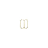 1" Shiny Nickel, Concave Slide, Zinc Alloy