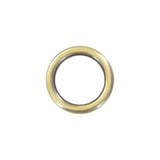 3/4" Antique Brass, Solid Round Ring, Zinc Alloy