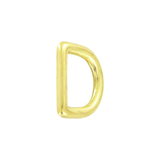 3/4" Brass, Cast D-Ring, Solid Brass