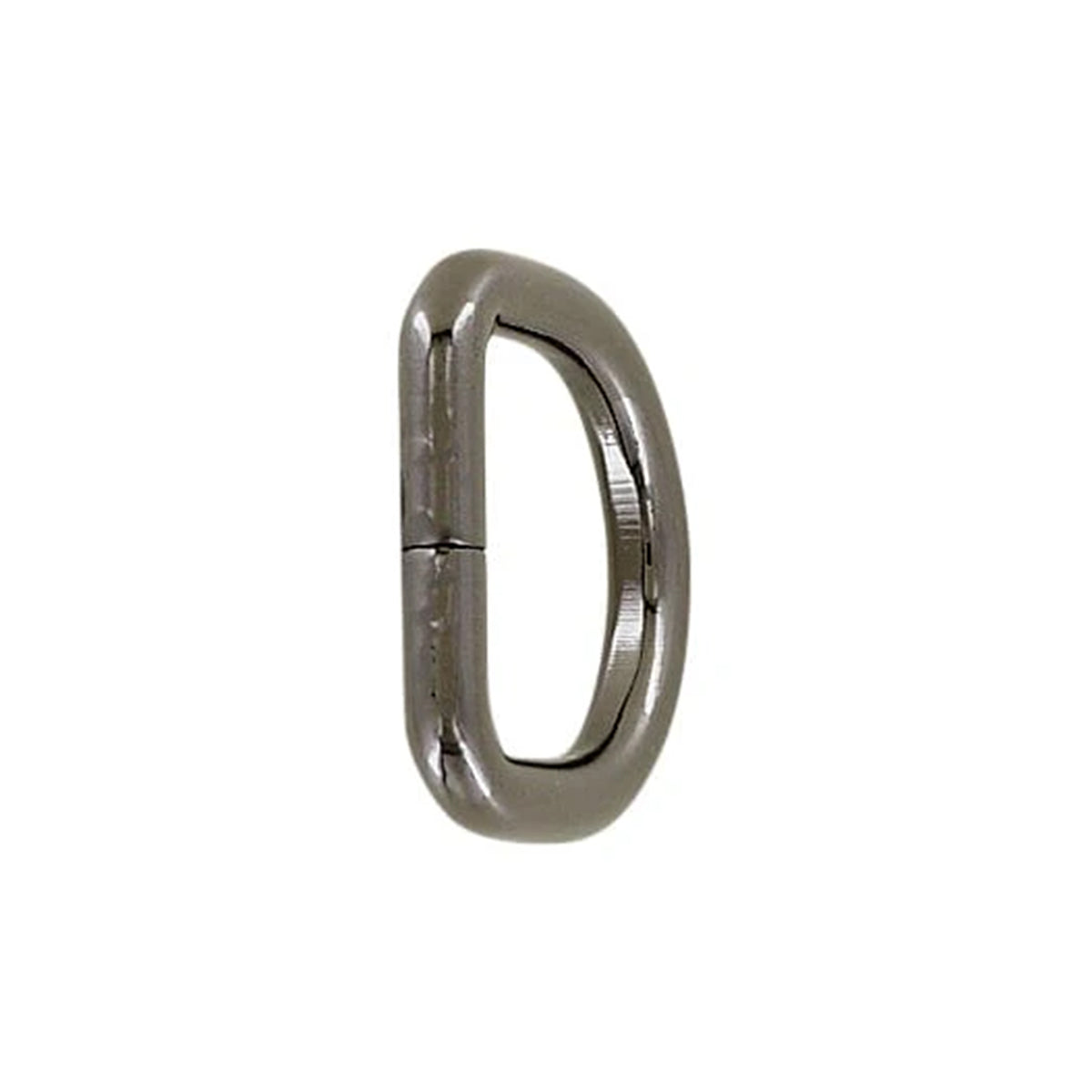 3/4" Gunmetal, Split D Ring, Steel