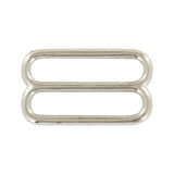 1" Nickel, Cast Rounded Tri Bar Slide, Zinc Alloy