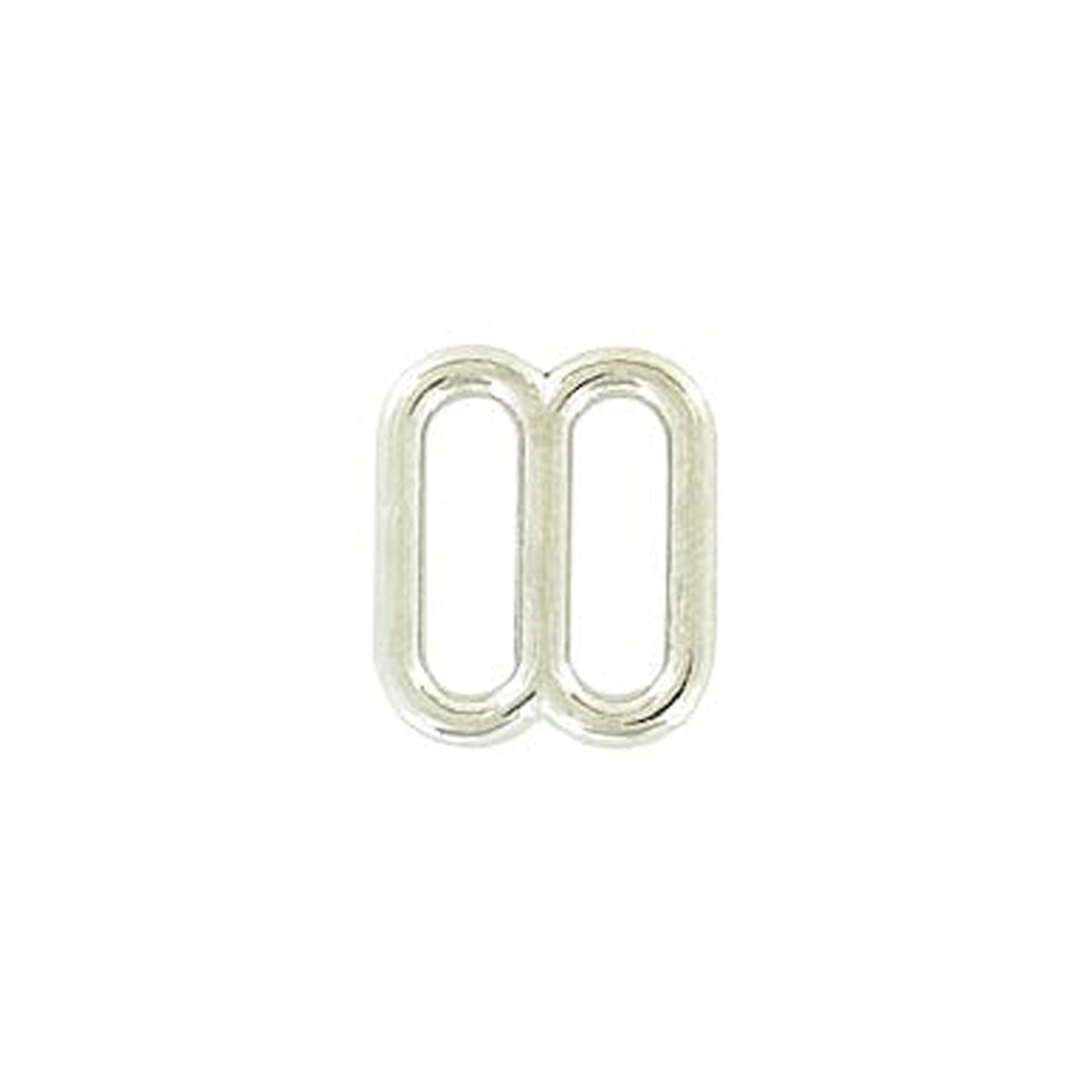 5/8" Nickel, Cast Rounded Tri Bar Slide, Zinc Alloy