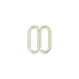 5/8" Nickel, Cast Rounded Tri Bar Slide, Zinc Alloy