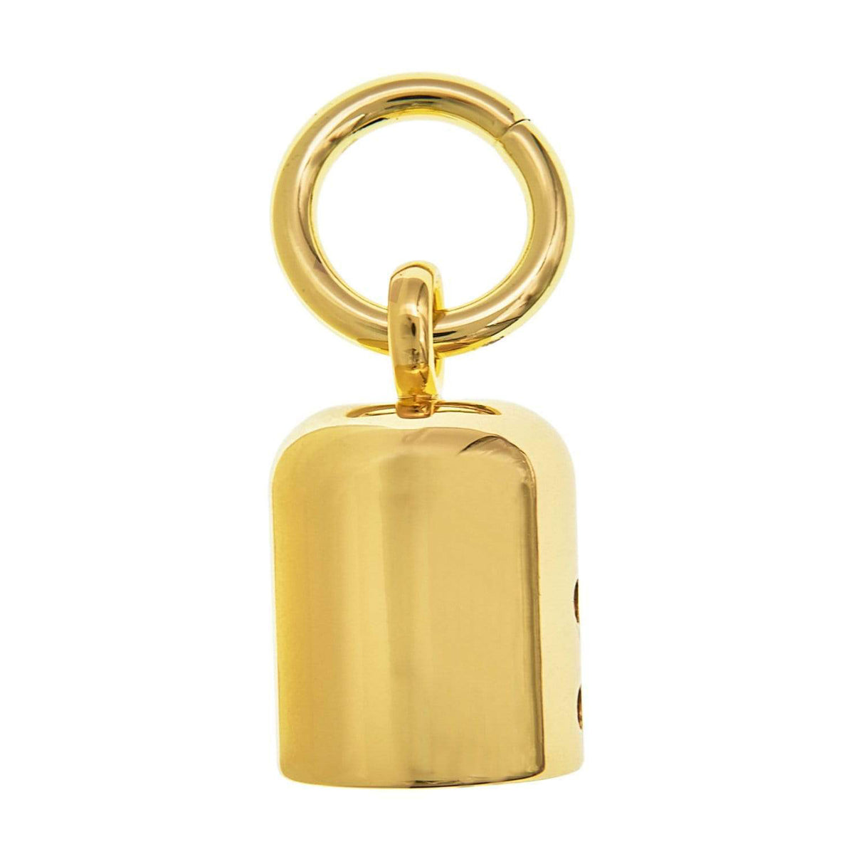 1/2" Shiny Gold, Purse Tassel Cover, Zinc Alloy