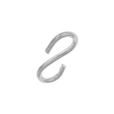 3/4" Nickel, S-Hook, Steel