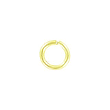 5/16" Brass, Split Round Jump Ring, Solid Brass
