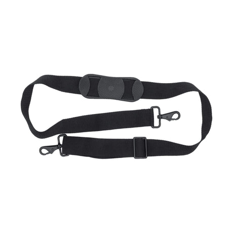 52" Black, Polypro Shoulder Strap with Pad, Polyester