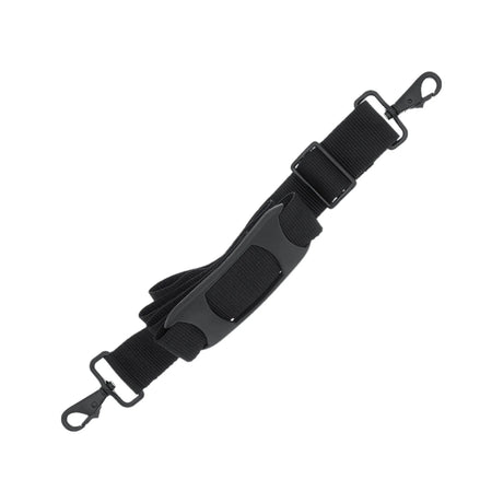 52" Black, Polypro Shoulder Strap with Pad, Polyester