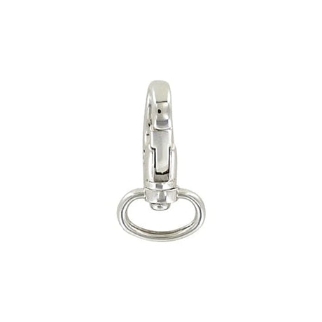 1/2" Shiny Nickel, Trigger Swivel Snap Hook, Zinc Alloy -PK5