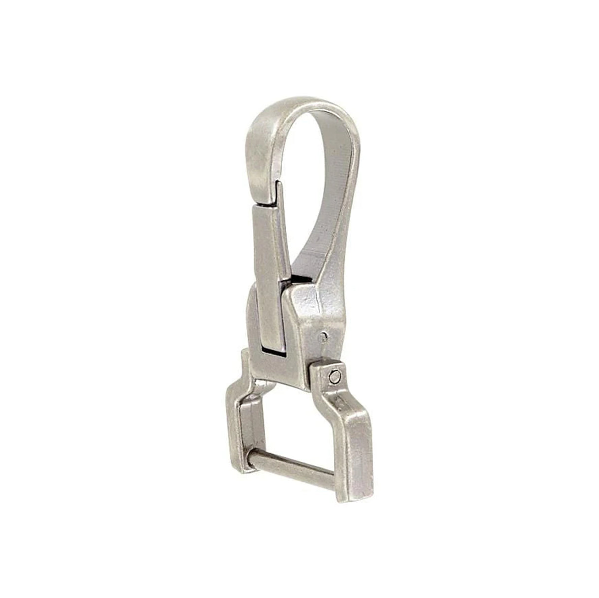1" Antique Silver, Lever Snap Hook, Zinc Alloy