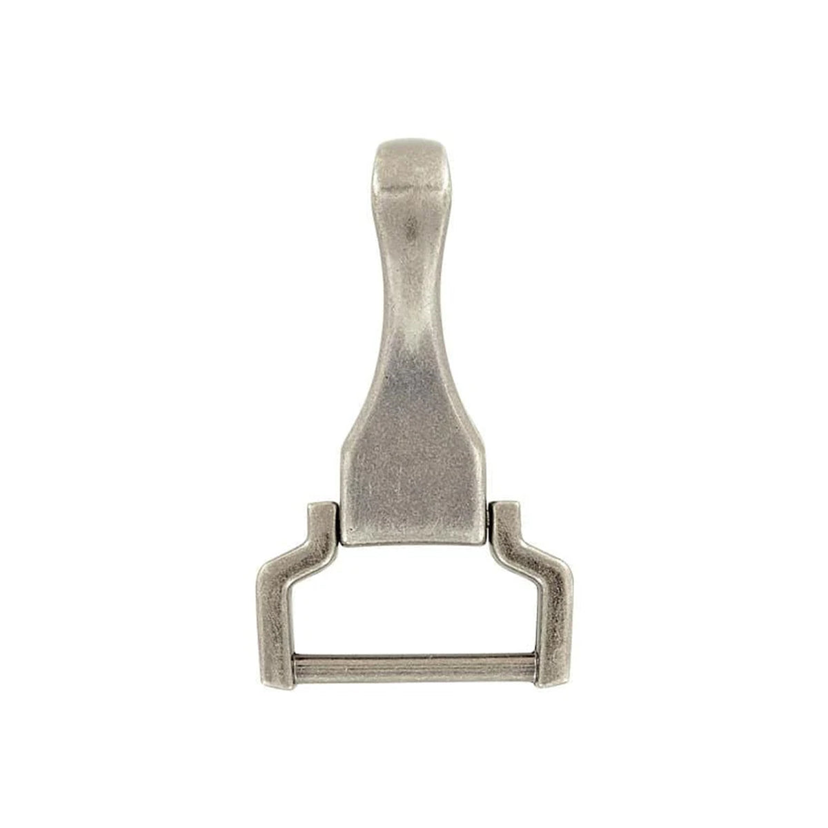 1" Antique Silver, Lever Snap Hook, Zinc Alloy