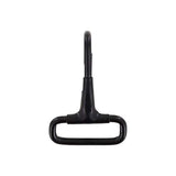 1" Shiny Black, Halter Snap Hook, Steel