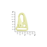 1" Brass, Lever Snap, Zinc Alloy