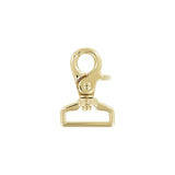 1" Gold, Trigger Swivel Snap Hook, Zinc Alloy-PK4
