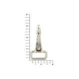 1" Nickel, 3" Halter Snap Hook, Steel