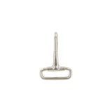 1" Nickel, 2" Halter Snap Hook, Steel