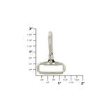 1" Nickel, 2" Halter Snap Hook, Steel
