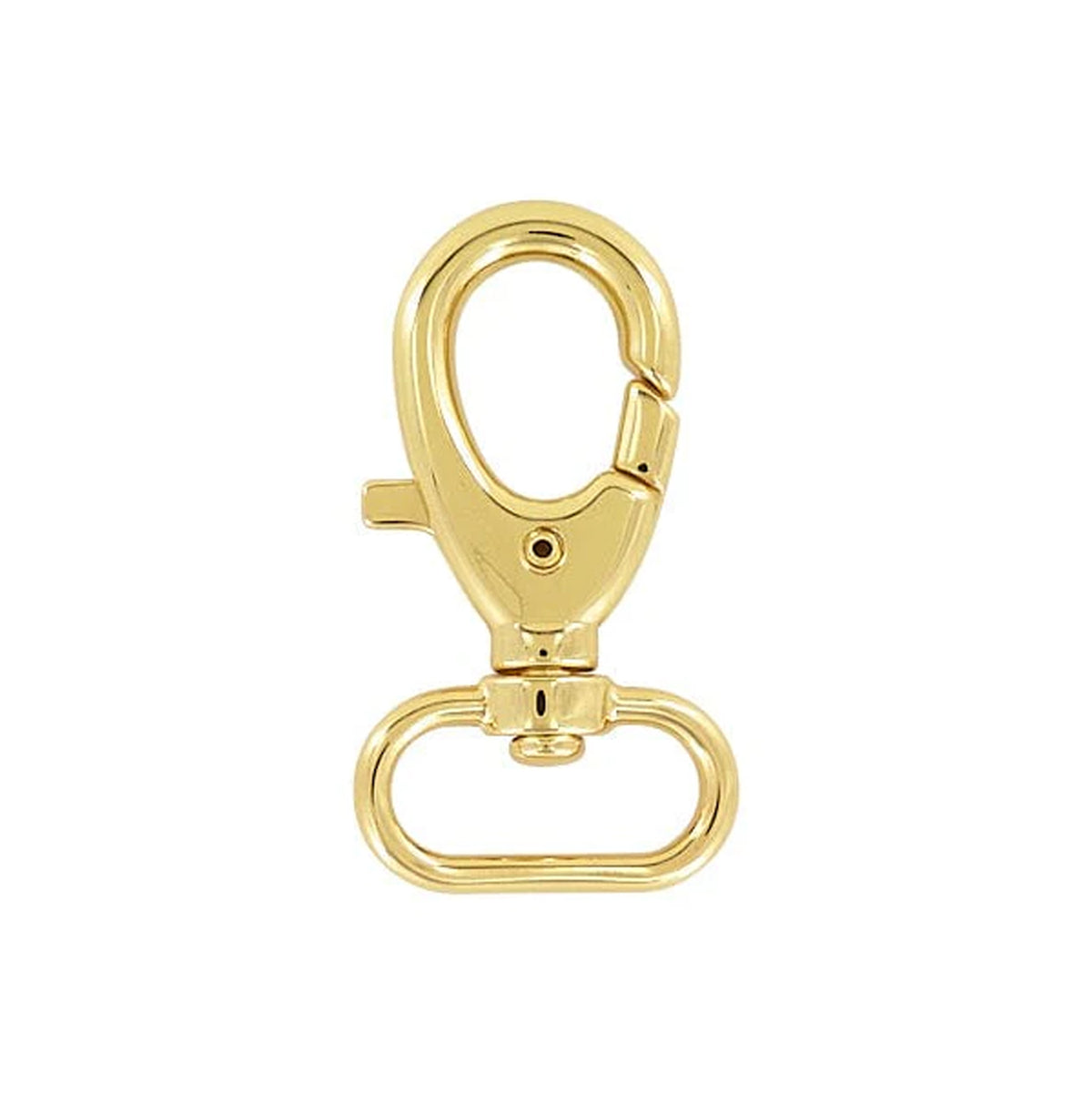 1" Shiny Gold, Trigger Swivel Snap Hook, Zinc Alloy