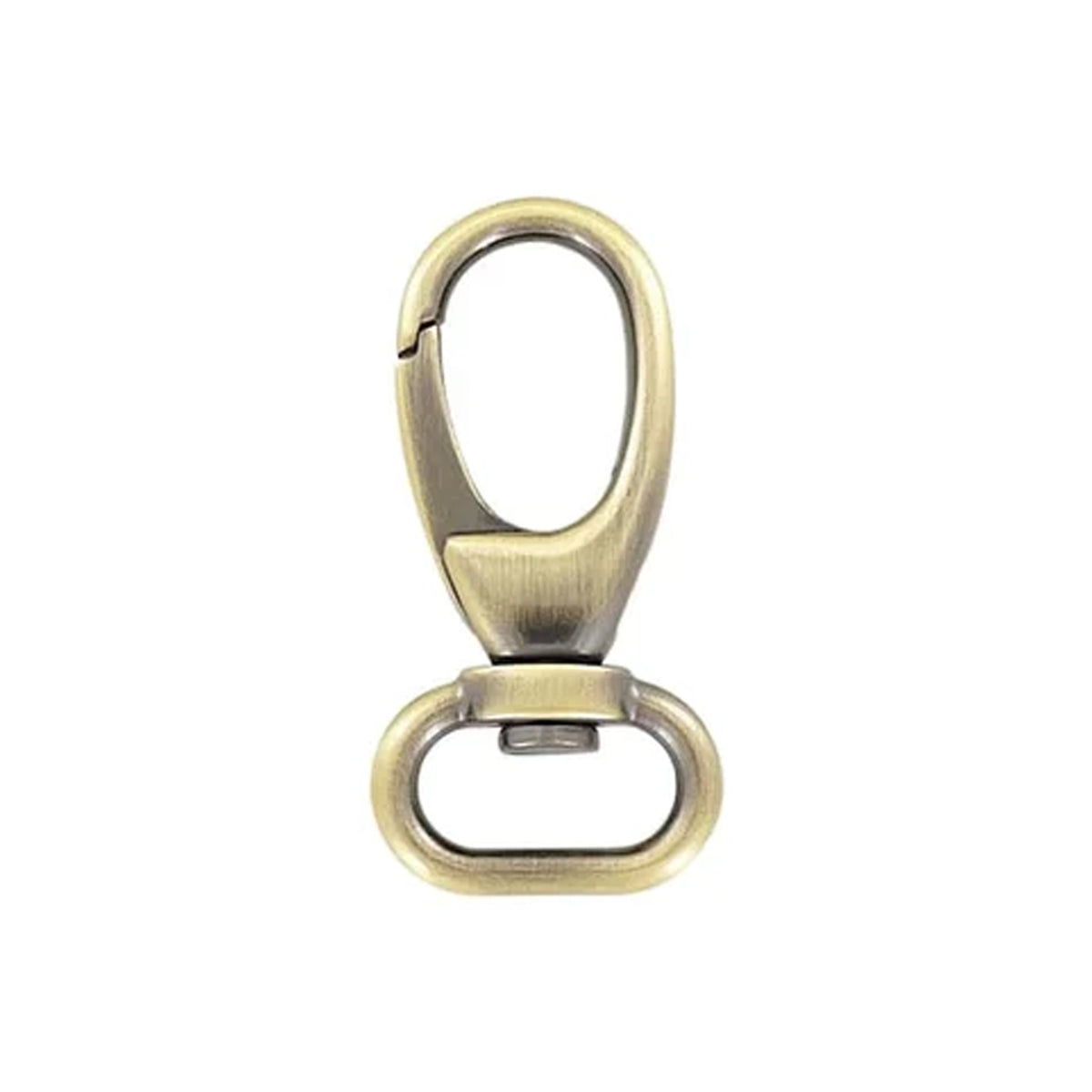 3/4" Antique Brass, 2 3/16" Lever Swivel Snap Hook, Zinc Alloy