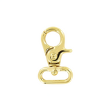 3/4" Shiny Gold, 1 11/16" Trigger Swivel Snap Hook, Zinc Alloy
