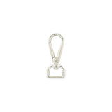 3/4" Shiny Nickel, 2 7/8" Lever Swivel Snap Hook, Zinc Alloy