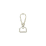 3/4" Shiny Nickel, 2 7/8" Lever Swivel Snap Hook, Zinc Alloy