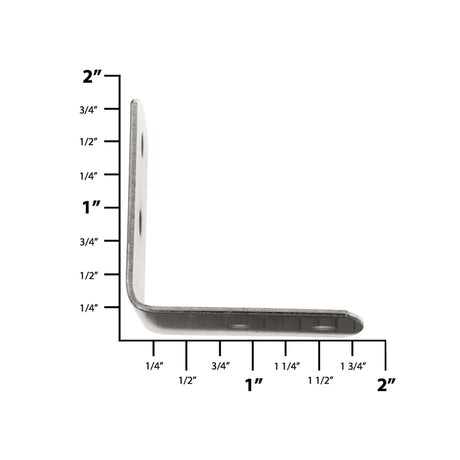 1 1/2" Nickel, Clamp, Steel
