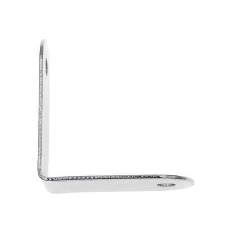 1 1/4" Nickel, Wide Profile Clamp Bracket,  Steel