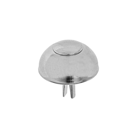 17mm Nickel, Round Handbag Bottom Stud, Steel-PK10, #312-6-16-NP