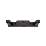 2 3/8 Black, Bottom Stud, Plastic